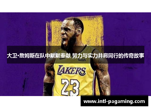 大卫·詹姆斯在队中默默奉献 努力与实力并肩同行的传奇故事