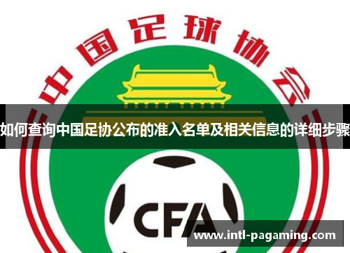 如何查询中国足协公布的准入名单及相关信息的详细步骤